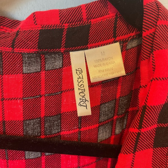 Plaid button down - Picture 2 of 3